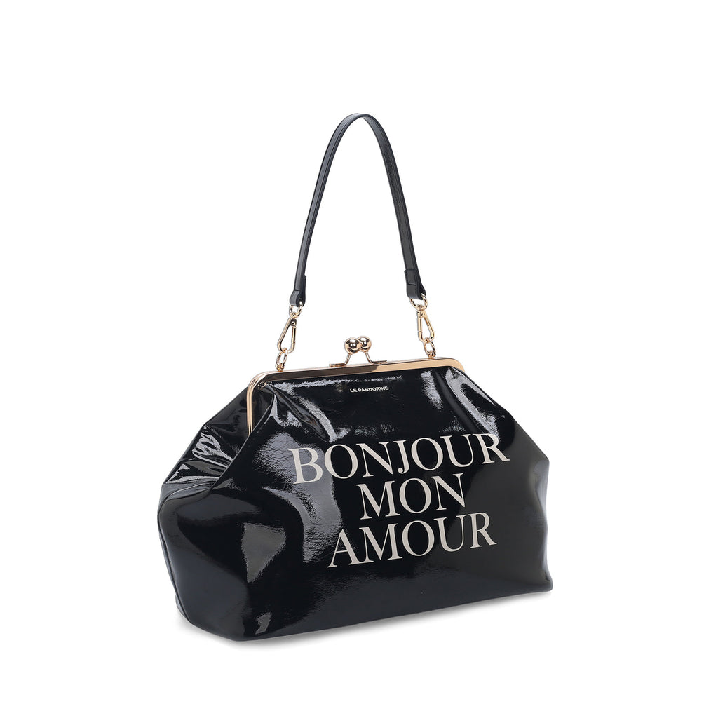 Borsa Lepandorine PF2629B72 a spalla Nizza in vernice