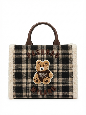 Borsa Pashbag 20158 Marge big shepherd court black