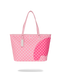 BORSA SPRAYGROUND 9015 PINK SHARKS IN PARIS PATCH SHOPPER