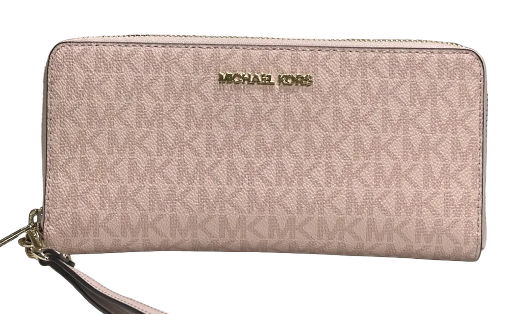 Portafoglio Michael Kors Jet Set monogram big con polsiera