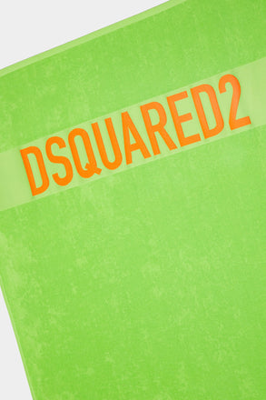 Telo mare DSQUARED2 art D7P004800 verde e arancio