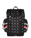 ZAINO SPRAYGROUND  8909 GRAY PEEKING CHARACTER CHECK MONTE CARLO