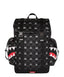 ZAINO SPRAYGROUND  8909 GRAY PEEKING CHARACTER CHECK MONTE CARLO
