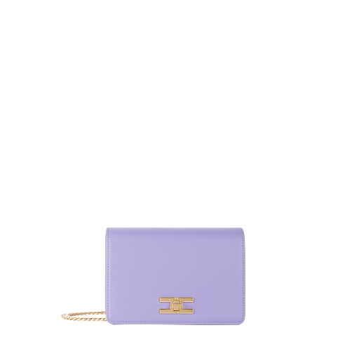 Borsa Elisabetta Franchi BS03A41E2 a tracolla con logo girello dorato