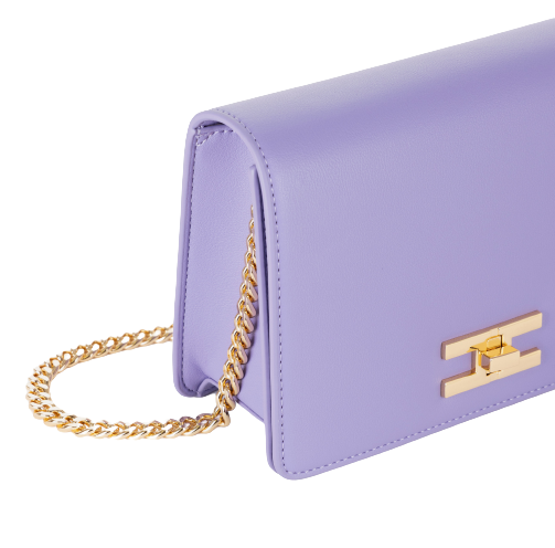 Borsa Elisabetta Franchi BS03A41E2 a tracolla con logo girello dorato