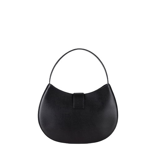 Borsa Elisabetta Franchi BS40F41E2 Hobo grande con logo in metallo