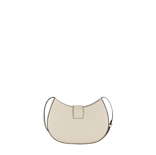 Borsa Elisabetta Franchi BS41F41E2 Hobo media con logo in metallo