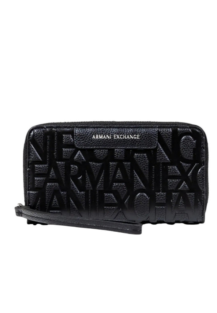 Portafoglio Armani Exchange  XW001606 AF15774 Monocolore logato opaco