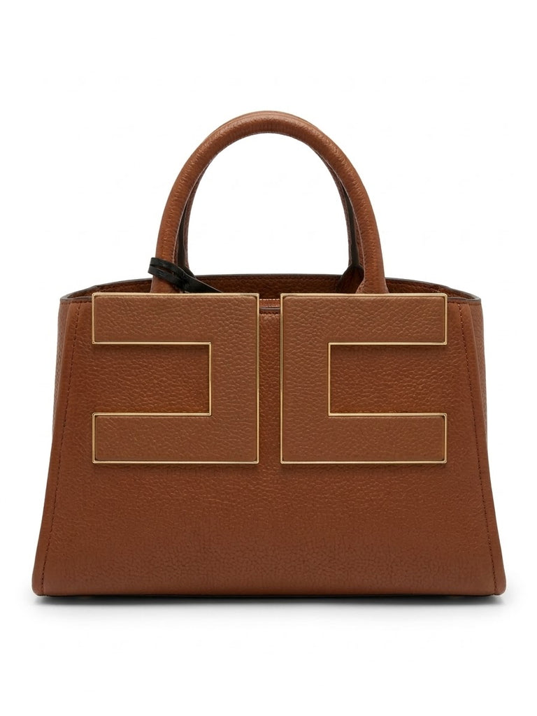 Borsa Elisabetta Franchi BS06A66E2 Tote maxi con logo