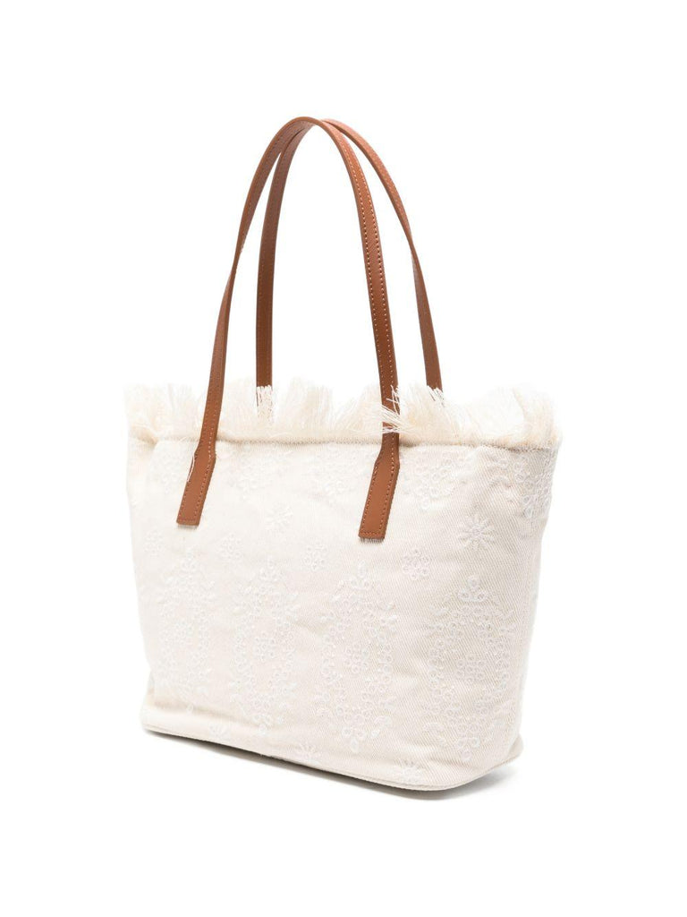 Borsa Saint Barth city bag fringe mid sangallo CBMF001 01034L