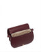 Borsa Pollini SC4644 Burgundy Crossbody Bag Drop In Mini Grained