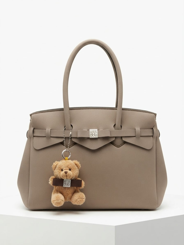 Borsa Save My Bag S62 Miss L in lycra e Teddy charms