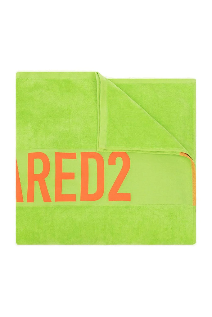 Telo mare DSQUARED2 art D7P004800 verde e arancio