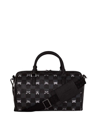 Bauletto Sprayground 8911 peeking character check mini duffle