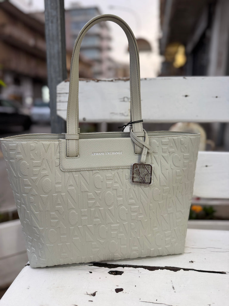 Borsa Armani Exchange XW001481 AF15774 Shopper All Over opaca