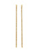 Orecchini Elisabetta franchi OR20A67E2 lunghi strass Gold