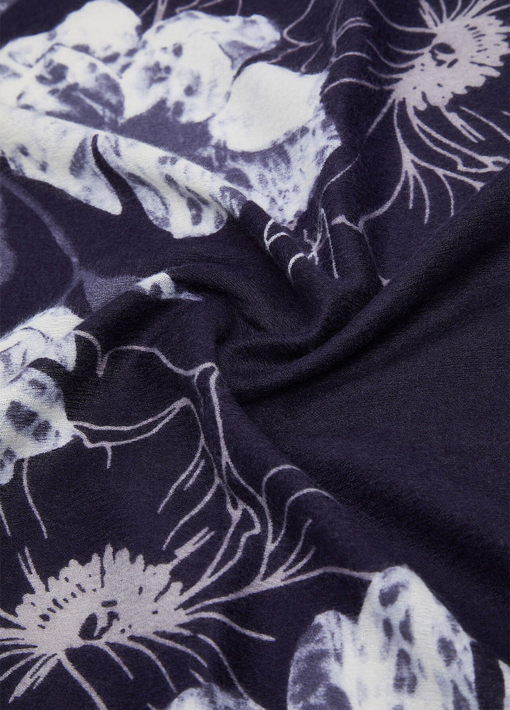Foulard Liu-Jo 2F6065  flower e maculato