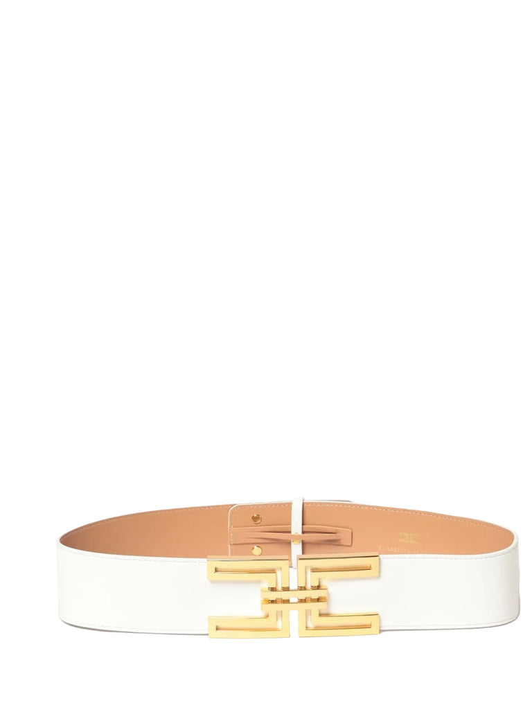 Cintura Elisabetta Franchi CT21S62E2 con placca logo