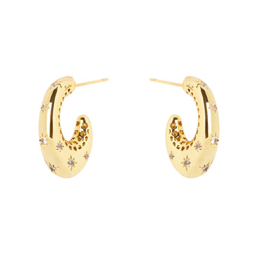 Orecchini Sodini 912833D a cerchietto affusolato Aldebaran