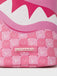 ZAINO SPRAYGROUND 8715 PINK CHECK FACES BACKPACK