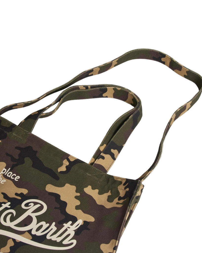 Borsa Saint Barth Essential Bag camouflage EBAGN007 03147L