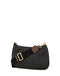Borsa Pollini TE8490 Tracolla Heritage Pollini Nera con dettagli Marroni