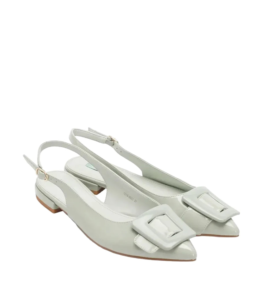 Scarpe Axel Slingback pumps 12190021 SAGE