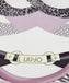 Foulard Liu-Jo 2F6059 L9529 logo animalier melanzana
