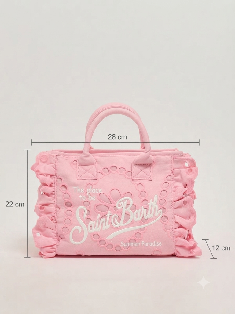 Borsa Saint Barth 00411 Colette Volant Rosa