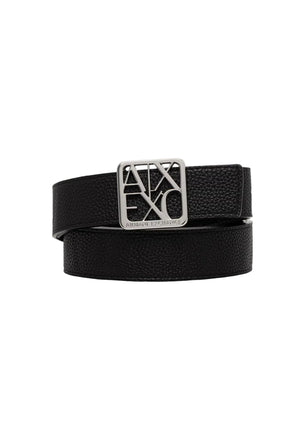 CINTURA ARMANI EXCHANGE XW001598 AF15774 CON PLACCA REVERSIBILE