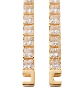 Orecchini Elisabetta Franchi OR36A66E2 pendenti strass