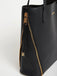 Borsa Elisabetta Franchi BS24A66E2 shopper bag con zip gold laterali