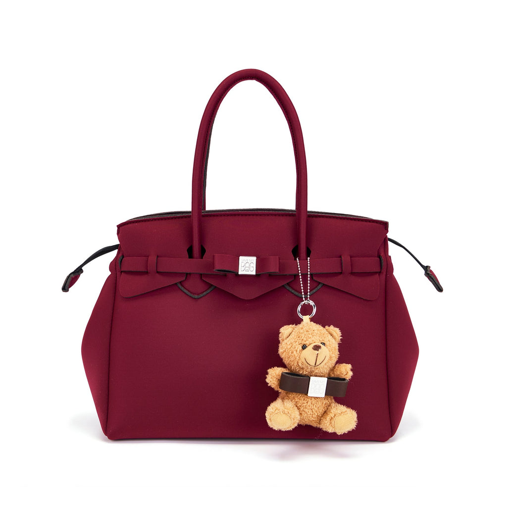 Borsa Save My Bag S62 Miss L in lycra e Teddy charms