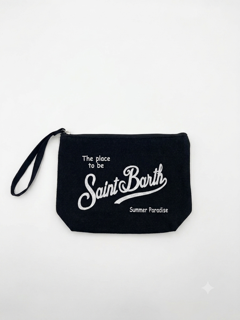 Pochette Saint Barth Aline linen