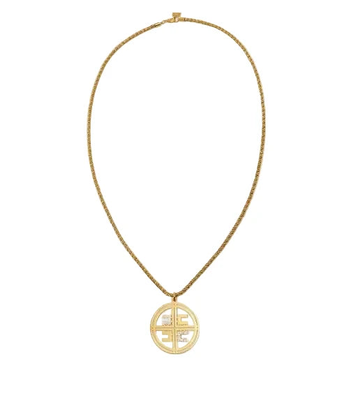 Collana Elisabetta Franchi CO41B67E2 lunga con medaglione