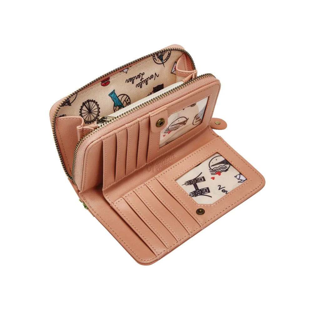 Portafoglio vendula medio F58283531 con Zip Voyage