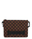 POCHETTE SPRAYGROUND 9307 SHARK IN PARIS WTF BUBBLE BROWN