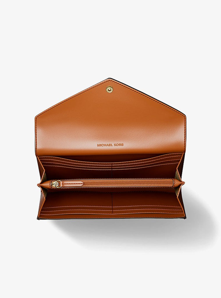 Portafoglio Michael Kors Jet Set Travel Large Signature Envelope Wallet