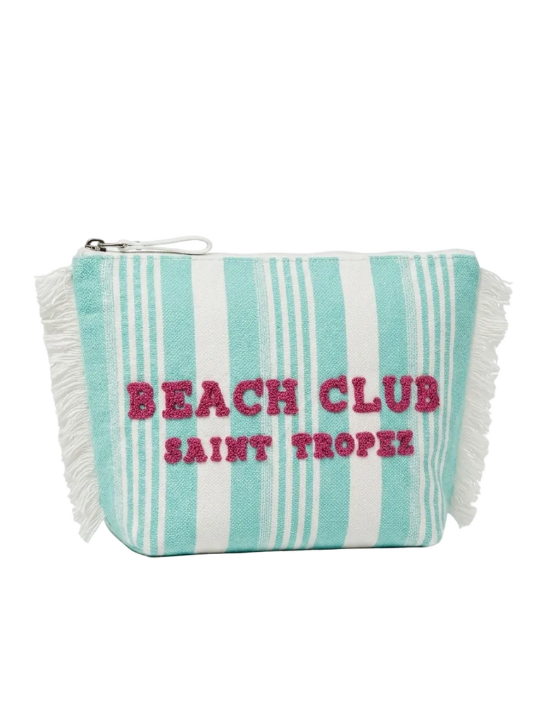 Pochette Marinette Saint Tropez In Canvas Beach Club