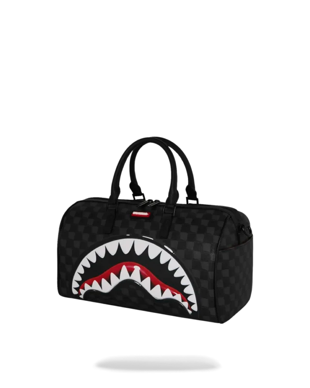 BORSA SPRAYGROUND 8945 SHARKS IN PARIS BALLON BLACK MINI DUFFLE