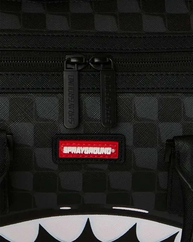 BORSA SPRAYGROUND 8945 SHARKS IN PARIS BALLON BLACK MINI DUFFLE