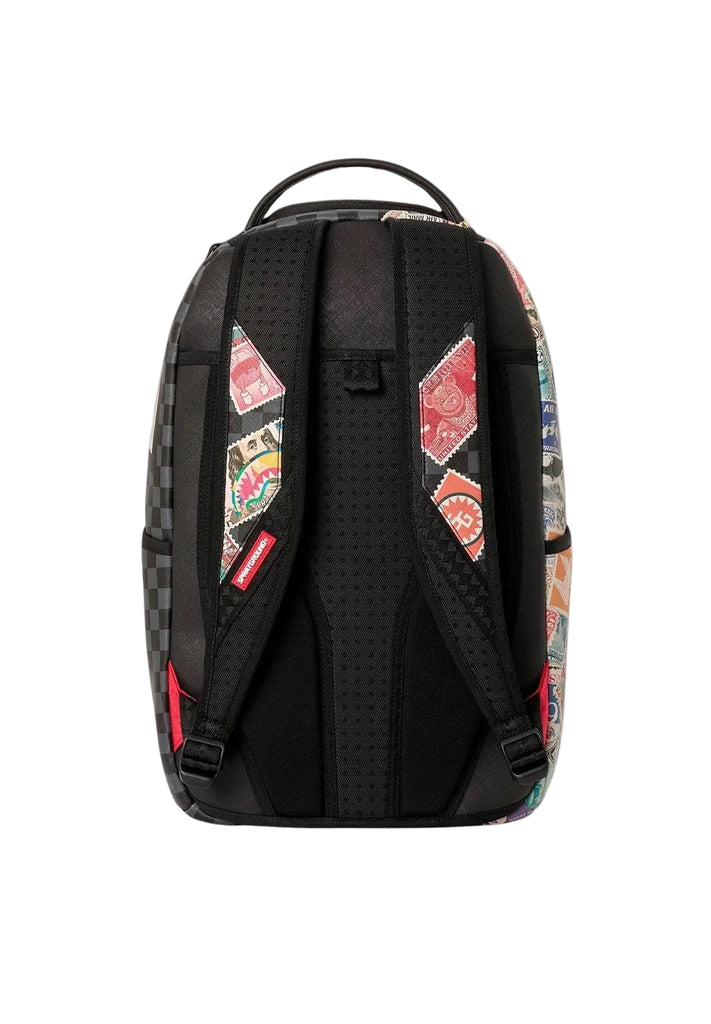 ZAINO SPRAYGROUND 9226 USPS HALF STAMPS BACKPACK