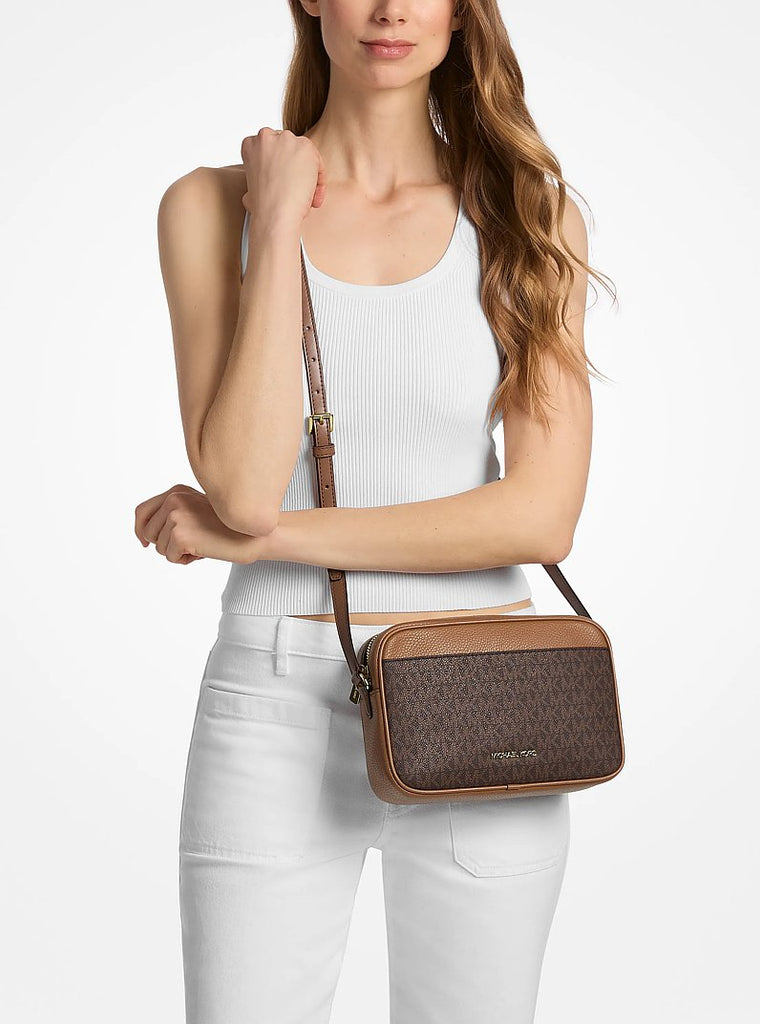 Borsa Michael Kors 35R6GTVC7B a tracolla grande con logo Jet Set Travel