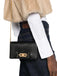 Borsa Elisabetta Franchi BS08A66E2 a spalla con placca logo effetto lucertola