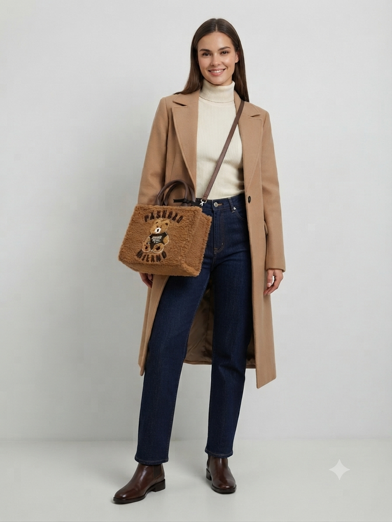 Borsa Pashbag mini Marge shepherd Teddy