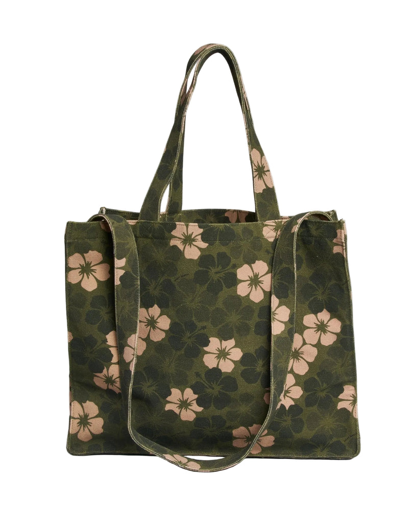 Borsa Saint Barth Essential Bag Hibiscus camouflage EBAG007 03189L