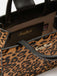 BORSA SAINT BARTH SHBM0002 00501L SHOP BAG MINI IN PELLE E CAVALLINO LEOPARDATO