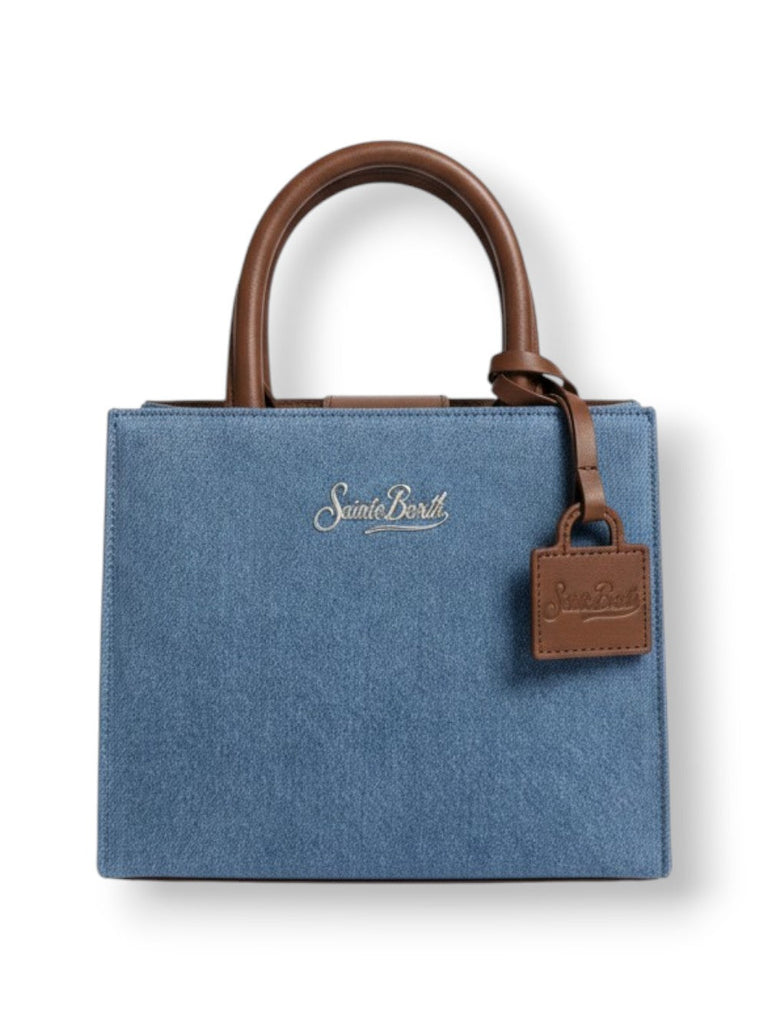 Borsa Saint Barth SHBM0002  00009L shop bag Mini denim