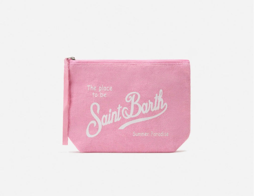 Pochette Saint Barth Aline linen