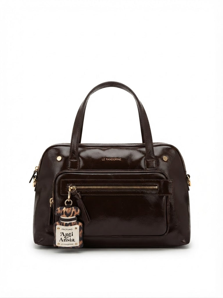 Borsa LePandorine PF2616B05 Bauletto Profumina testa di moro